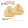 Oboustranné lepící vložky do podprsenky Opakovaně použitelné samolepicí vycpávky do podprsenky push Up Neviditelná vložka do podprsenky pro plavky, sportovní plavky, bez ramínek