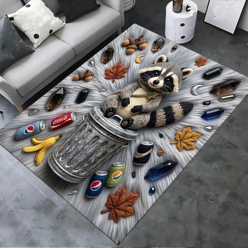 2025 New Cute Animals Carpet Rug for Living Room Bedroom Home Sofa Decoration,Kids Play Non-slip Floor Mat