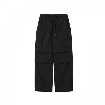 Women S Nylon Cargo pantS Black 4574