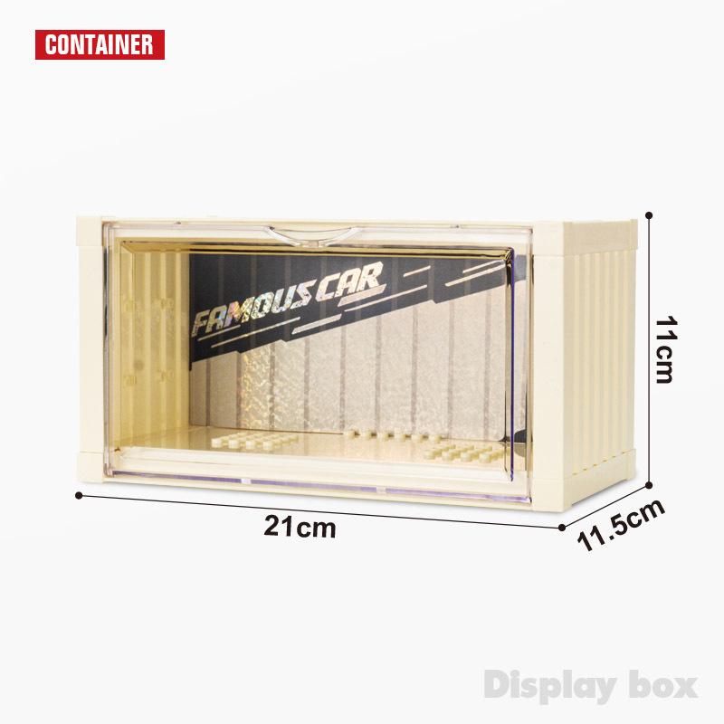 Caixa de Exibição Carro Veloz Recipiente Caixa de Armazenamento Modelo Caixa à Prova de Poeira Moc Diy Blocos de Construção Para 76914 76906 76900 BaseplateBrinquedos