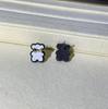 Cute Bear Earrings Simple Elegant Autumn Winter Women's Fashion Jewelry Small Size Personality Design Sensation Ear Jewelry