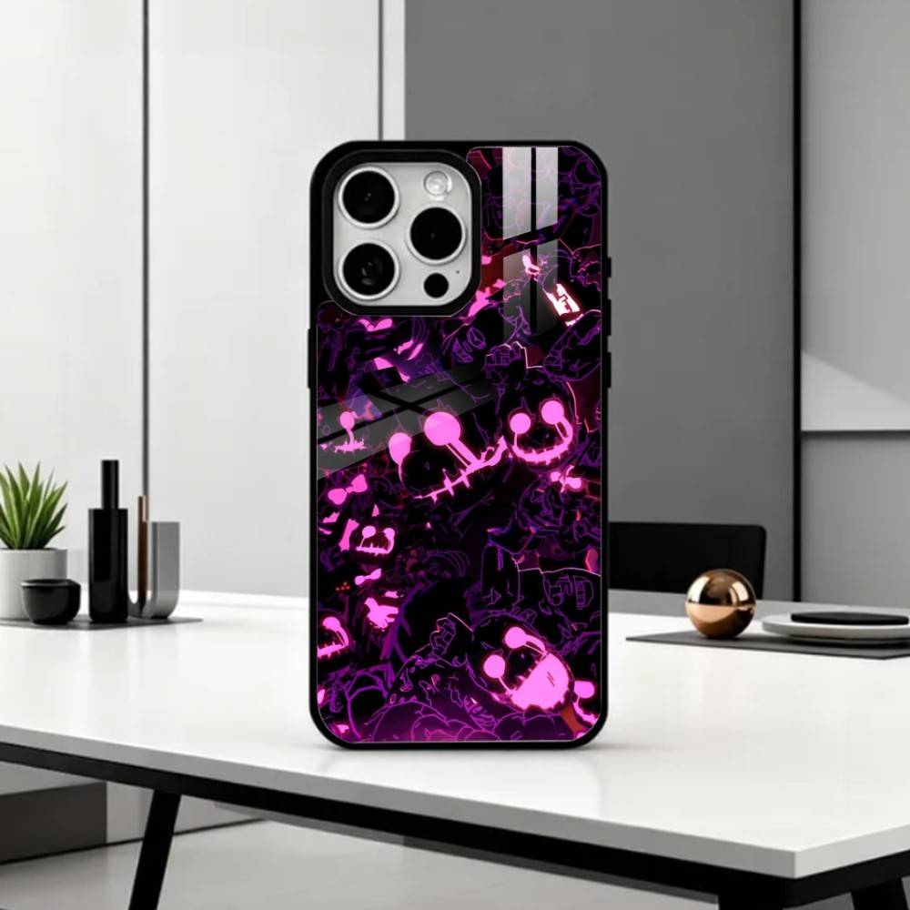 

Five N-Nights At F-Freddys Fnaf Phone Case For iPhone17,16,15,14,13,12,11 Plus,Pro Max Magnetic For Magsafe Wireless Charging iPhone15