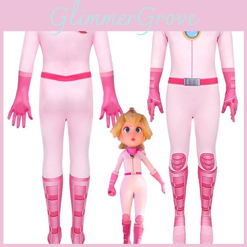 Mario Cosplay Jumpsuit For Kids