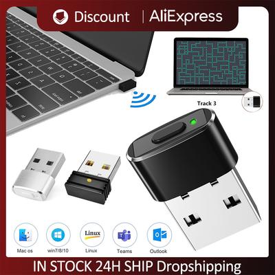 USB-Maus Unentdeckbarer Automatischer Beweger Mini-Maus-Jiggler Ein/Aus-Schalter Plug and Play für Büro-Laptop Hält Computer wach