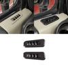 ABS Carbon Fiber Door Air Vent Outlet Trim Decor Cover For Hummer H2 2003-2007