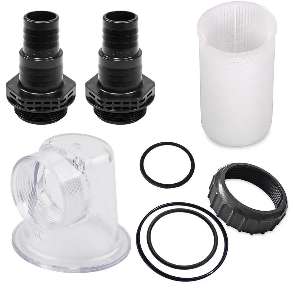 Pump Assembly Parts Filter Pump Assembly Enhanced Efficiency Optimal Performance 8-piece Set Outer Diameter 60mm O-ring