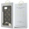 Etui Guess Peony Script Logo Magsafe Do  Iphone 16E Czarny