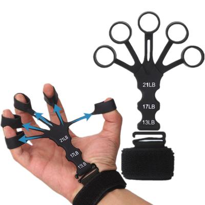 Fingerklemme Fingerübungsgerät Gitarrenfingerübungsgerät 6 Widerstandsstufen Erholung Physikalische Werkzeuge Handstärker