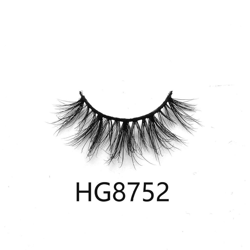 20mm Mink Hair False Eyelashes European And American Multi -Layer Thick Cross Curly Messy False Eyelashes