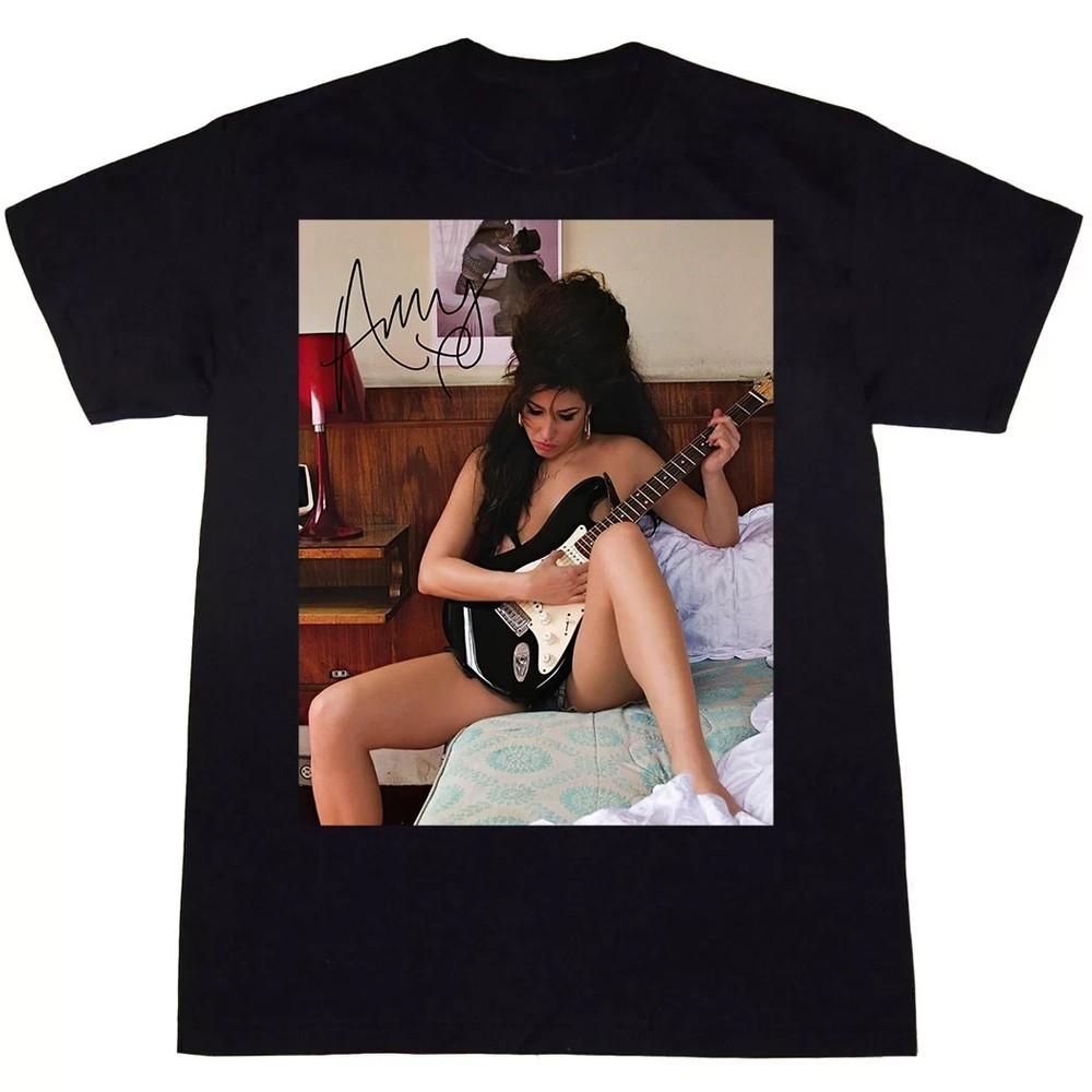 Amy Winehouse T Shirt men cotton short sleeve size S5XL NW27 Unisex T-Shirt L