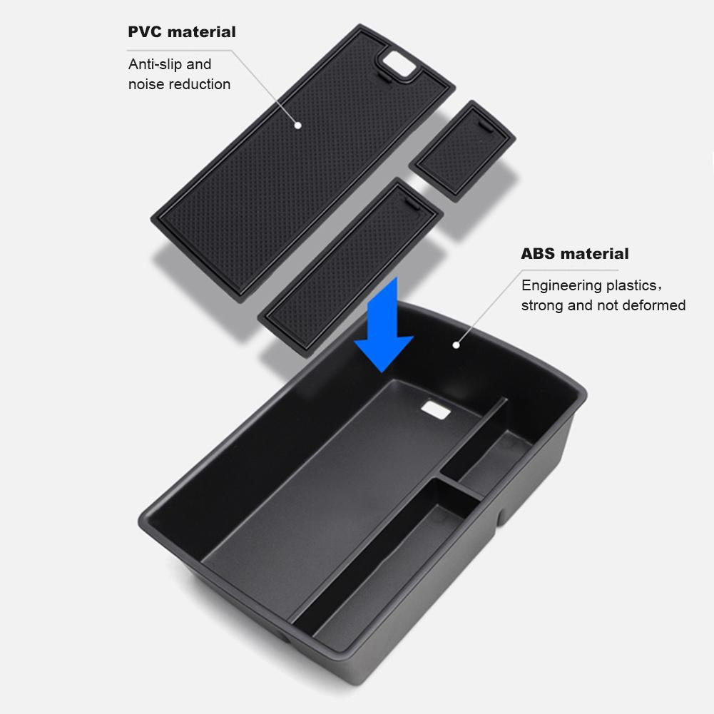 For Leapmotor C10 2024-2025 Car Armrest Storage Box Organizer Case Auto Interior Accessories Center Console Storage Tray