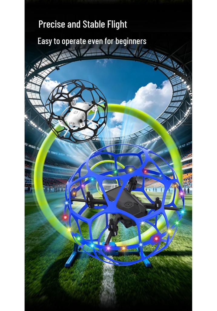 Smart Hovering Brushless Football Drone Sphere for Competition & Training