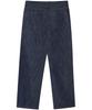 Lapper [Set][Summer][Non-Fade] Denim Work Shirt Long Sleeve Set-Up Ver.1 - Deep Blue
