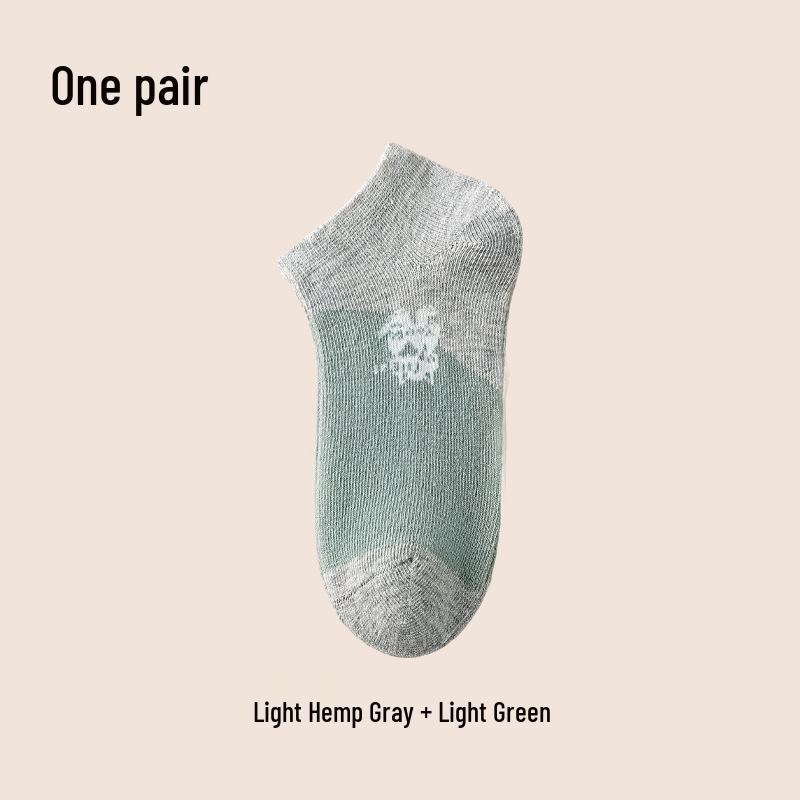 Mona Socks: New Spring/Summer Cotton Short Socks for Kids - Boys & Girls Socks, Baby Socks 18~20 (4-6 years)