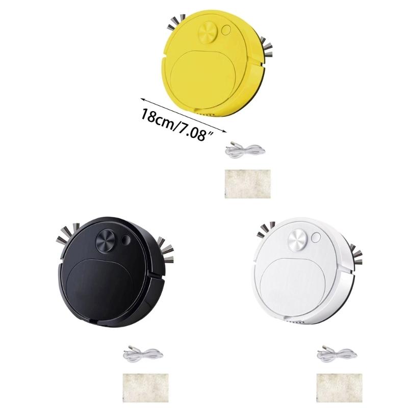 Automatic Cleaning Vacuum Cleaner Intelligent Sweeping Robot Rechargeable Sweep Suck Drag Appliances for Carpet Pet Hair