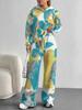 Smudging European And American Autumn And Winter Casual Long-Sleeved Suit Women'S Hooded Sweater Trousers Two-Piece Set