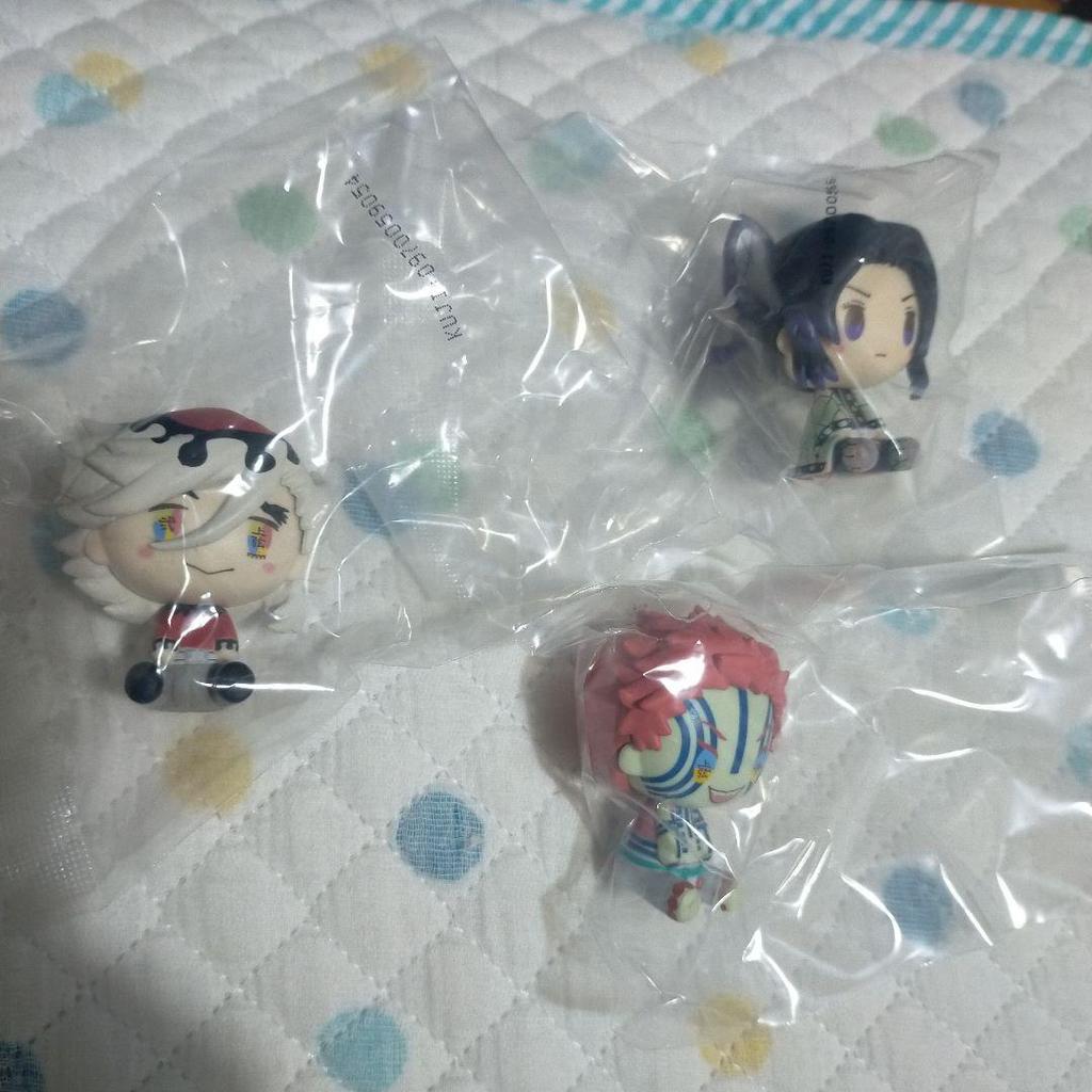 [USED] Demon Slayer Ichiban Kuji Upper Rank Three E Prize Chocokko Figure Douma Akaza Kocho Shinobu