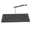 Wired Korean Keyboard 78 Keys Spill Proof USB Plug and Play Slim Lightweight Keyboard for PC Laptop