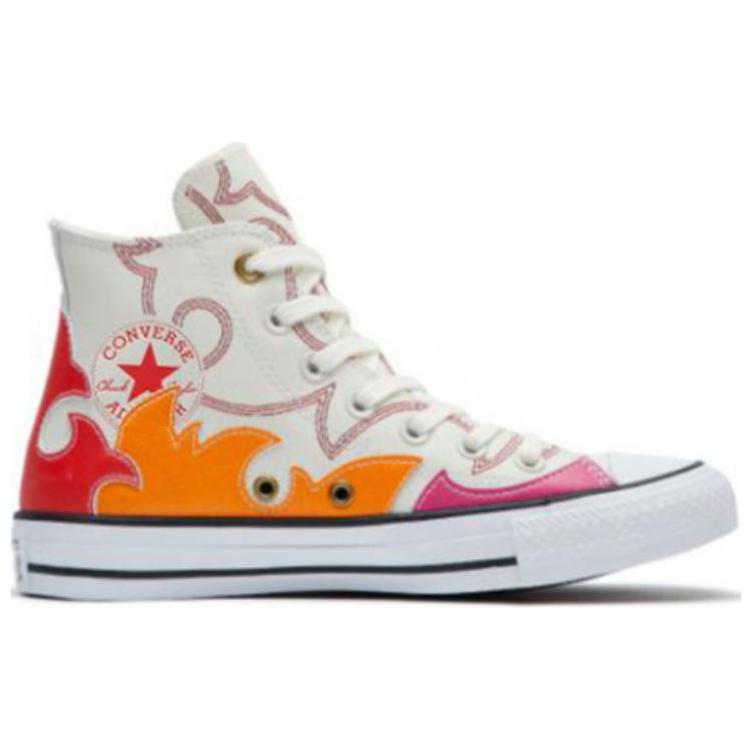 Converse Chuck Taylor All Star Le High Egret Red Orange 'White Red' Women's 564954C