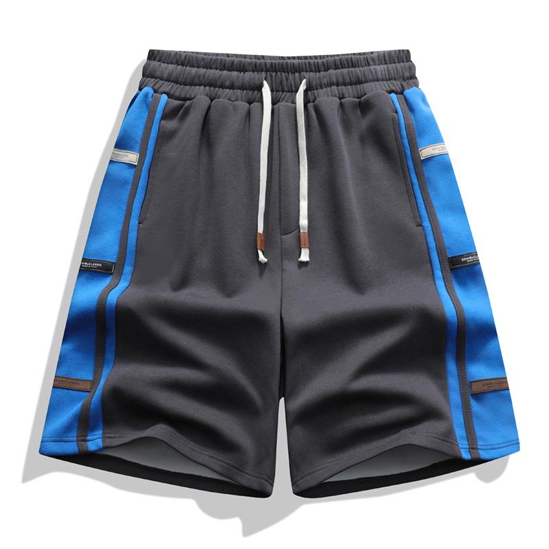 M-6XL Men's American Plus Size Summer Casual Basketball Shorts - Trendy, Loose Mid-Length Sports Pants