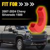 For Chevy 1500 Silverado 2007-2024 Front Bumper Tow Hook Trailer Cover Trim Red