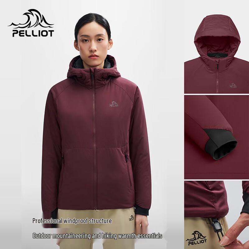 PELLIOT Men's Gold Label Lightweight Insulated Windproof Outdoor Jacket