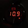 2in Battery Voltage Gauge LED Digital Display IP67 Waterproof Smart Alarm   for Boat Auto
