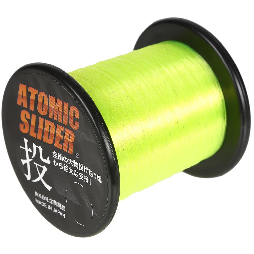Bakutsuri Yumeotoin Atomic Slider Yellow Size 1000m Throw, Green, 7,