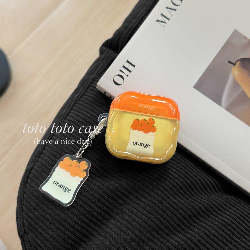 

Sleeves Apple 2 Generation Bluetooth Earbuds Case Airpods3 Generation Same Pendant Airpods2 New Arrival Drop-Resistant Protective Case Korean Style Apple Airpods 3 Shell + same pendant