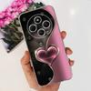 For XIaomi Redmi 14C / Poco C75 Back Cover Butterfly Rose Flower Luxury Girly Phone Case On Redmi 4C Clear Soft TPU Clear Capa