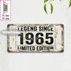 Tin Sign - Vintage Durable Metal Plaque Wall Decor, Home Office Bar Man Cave City Office Birth Year License Plate Wall Art
