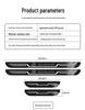 Weltmeister Car Sill Strips: Fit for E.5, EX5, W6, EX6 Models – Original Modification Welcome Pedals
