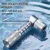 Grease Gun Nozzle 90 Degree Heavy Duty Alloy Steel Leak Proof for Narrow Space Home Garage Repair Use