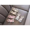 Herbst-Neustil, damenhaft, Baby-Mädchen, Mädchen, Prinzessinnen-Strass-Flats, Lederschuhe, Tanzaufführungs-Sandalen