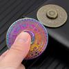 Constellation Pattern Metal Fingertip Gyro Spinner EDC Gadget ADHD Anxiety Stress Relief Toys Adults Kids Unique Gift