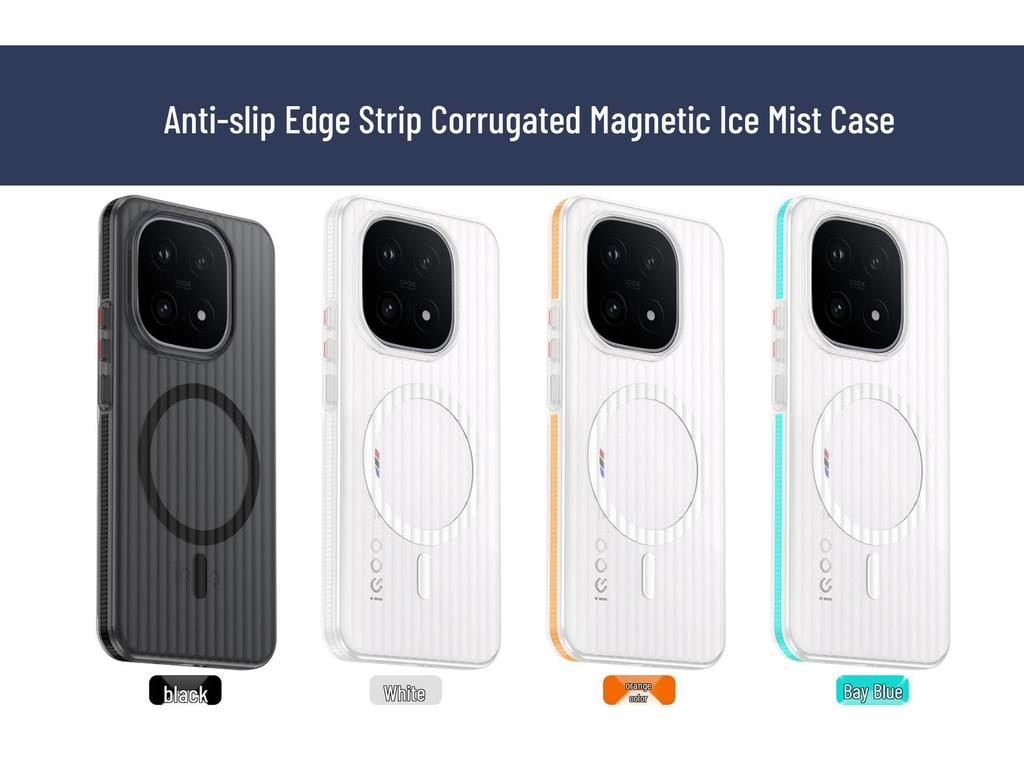 Anti-Slip Strip for iQOO15, OnePlus 15 Matte Protective Case, Meizu 22