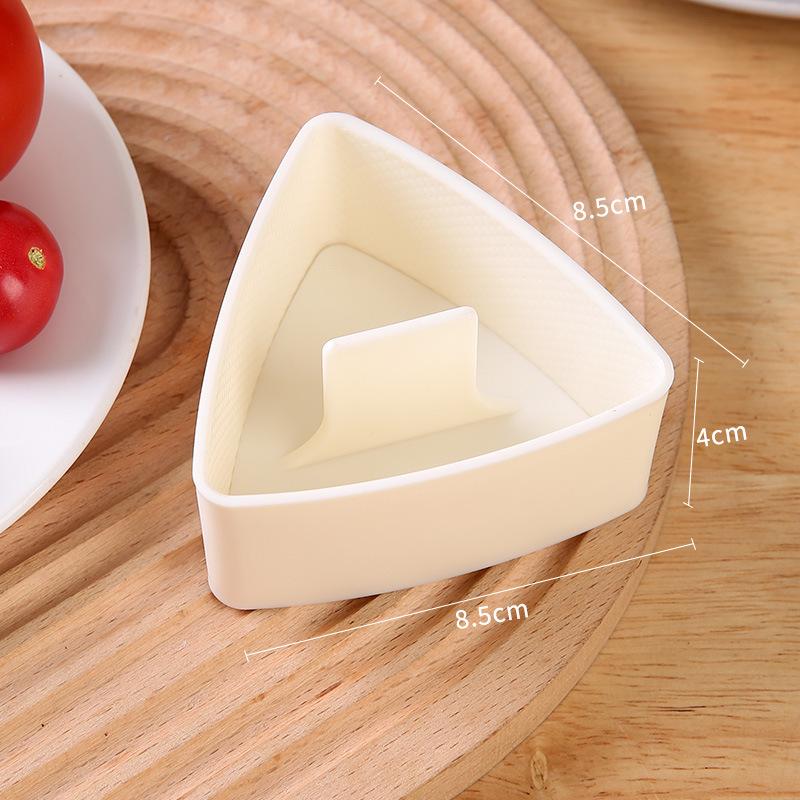 Japonská trojúhelníková forma na rýžové koule - Bento DIY Nástroj na lisování sushi mořských řas, potravinářský.