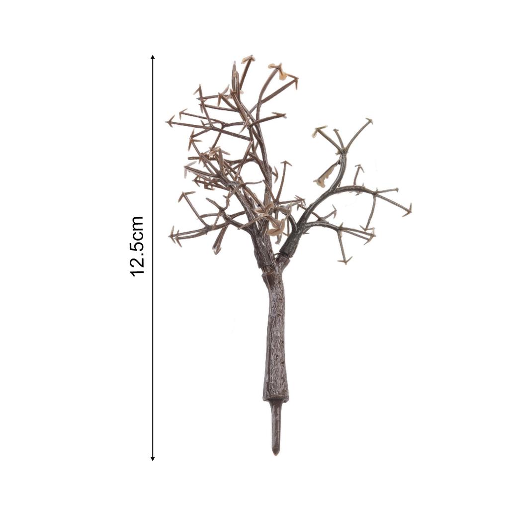 10pcs 12cm Scenery Landscape Model Bare Tree Trunk Simulation Plant Decoration For Garden Decor Home Room Decor