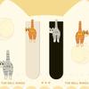 5/10 Pairs Girl Socks Mid-tube Soft Breathable High Elastic Ball Cat Pattern Socks Women Funny Socks Furry Decoration
