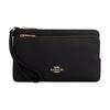 20 Letter Logo Zip Wallet Women Wallet Black CU919-IMBLK
