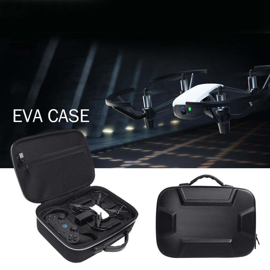 LICHIFIT DJI Tello Case, GameSir T1d Controller Storage, Shockproof, Large Storage Capacity, Black