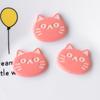 10Pcs New Cute Cartoon Little Fish, Cat Series Flat Back Ornament Jewelry Bows Accessories