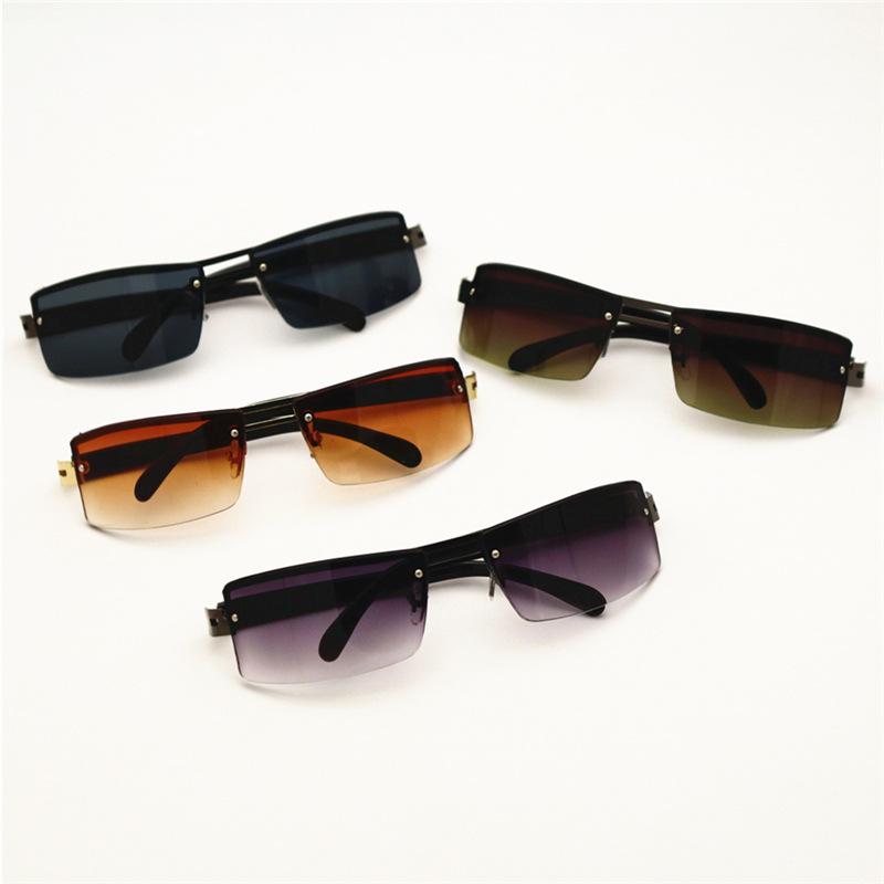 Sunglasses, Sunglasses, Men'S Simple Square Sunglasses, Male Driver'S Glasses Stall