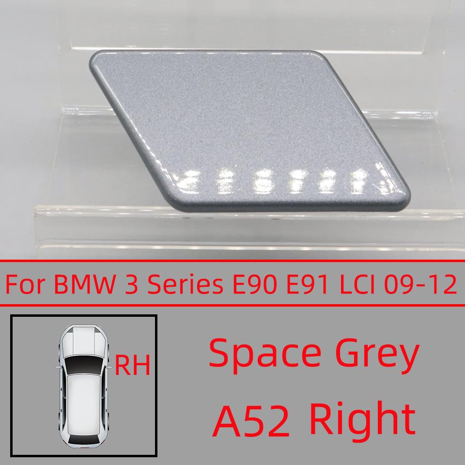 Headlight Washer Nozzle Cover For BMW 320 325 328 330 335 E90 E91 LCI 2009-2012 Sprayer Lid Cap Painted Washer Jet Cover Cap