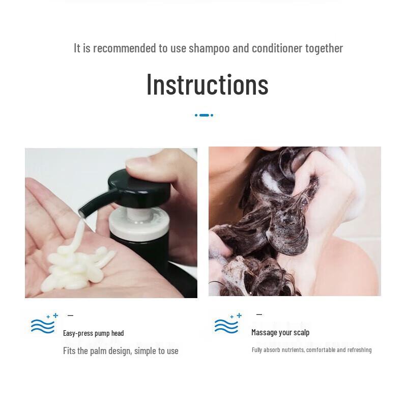 B2V Black Algae Frizz Repair Shampoo