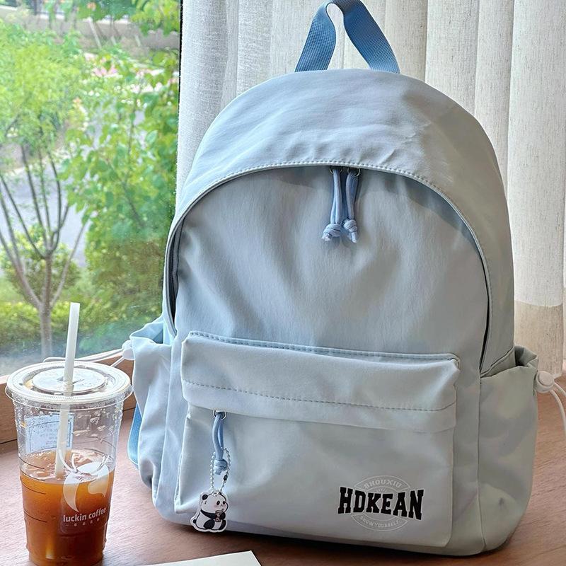 

Japanese versatile college student schoolbag women s high-value lightweight travel small backpack ins wind junior high school girls backpack No specification синий