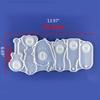 Flexible Silicone Candle Holder Mould for Decorative Bottle Opener Designs Accessory for Christmas and Occasions