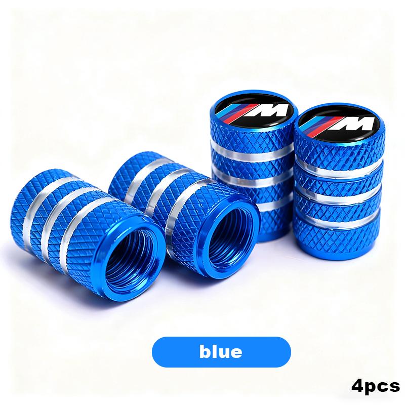 Car Wheel Tire Valve Caps Tyre Stem Covers Airdust Waterproof For BMW M E34 E36 E60 E90 E46 E39 E70 F10 F20 F30 X5 X6 X1 M3 M5