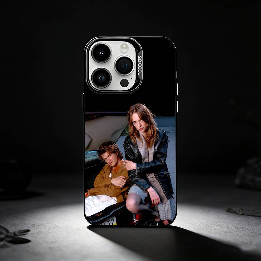 D-Djo Joe K-Keery Singer Phone Case For iPhone 17,16,15,14,13,12,11 Plus,Pro Max,XS,Colored Silver Phone Case