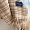 Luxury  Classic England Style Women Scarf Fashion Stripe Plaid Scarves Tassel Shawls Pashmina Lady Wrap Poncho Stoles